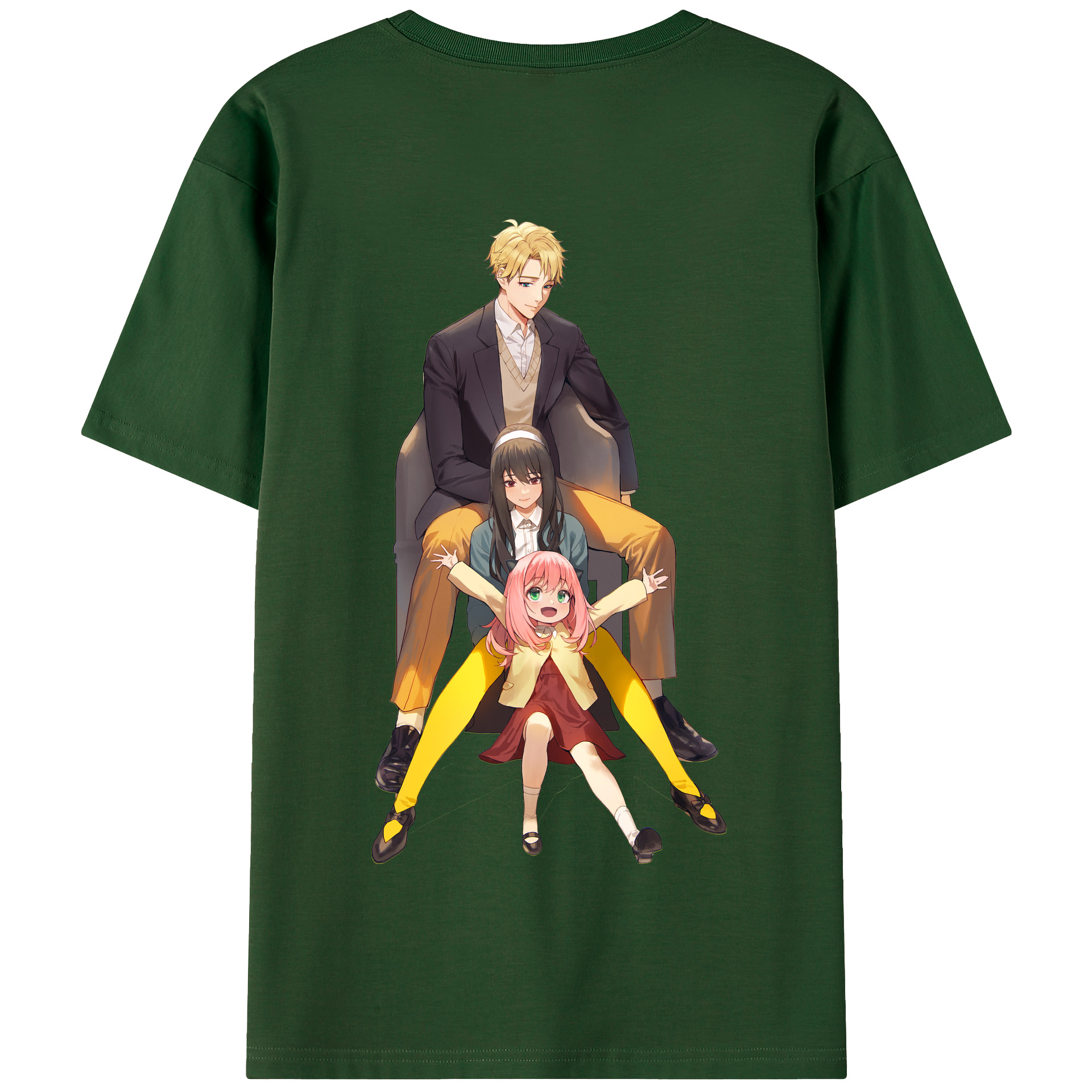 SPY×FAMILY间谍家家酒 綿100％半袖Tシャツ（背面プリント）